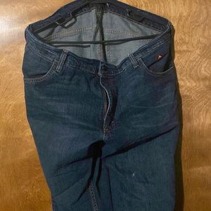 Worn once. Mens Wrangler FR Bootcut jeans.